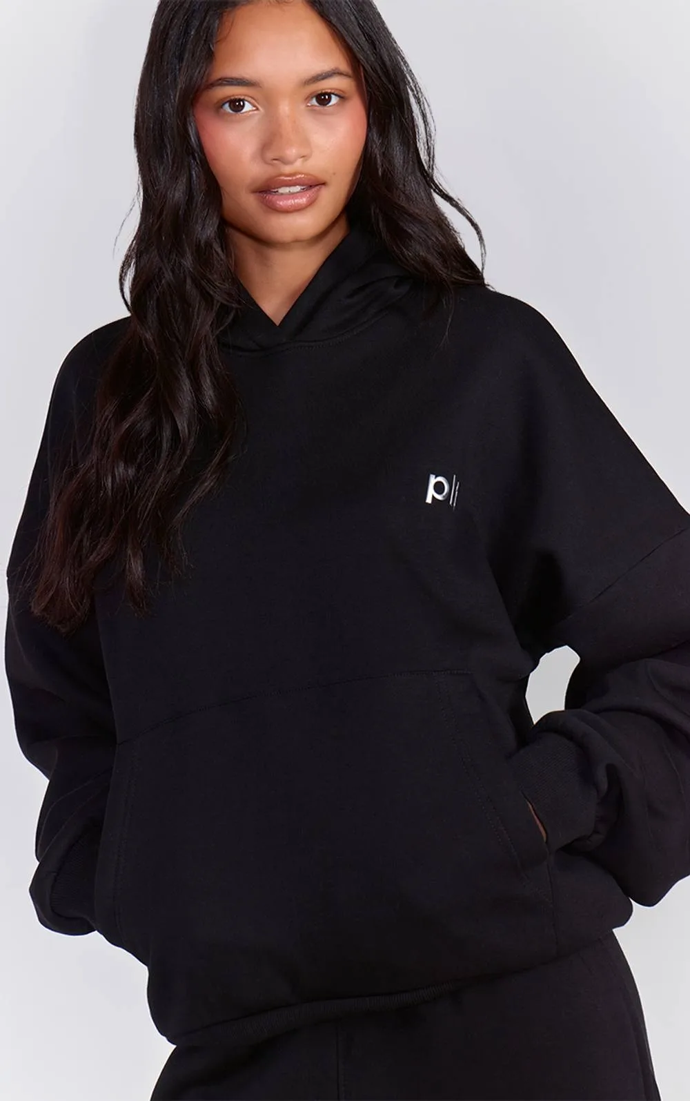 Chrome PLT Pullover Hoodie by PrettyLittleThing