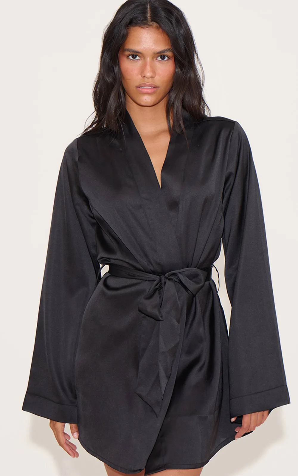Satin Nightwear Robe by PrettyLittleThing