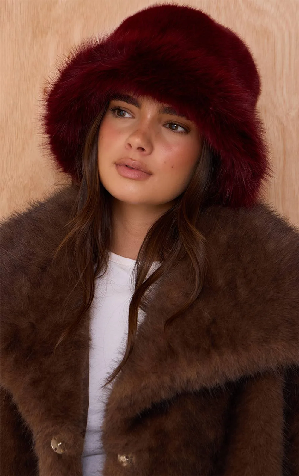 Faux Fur Bucket Hat
