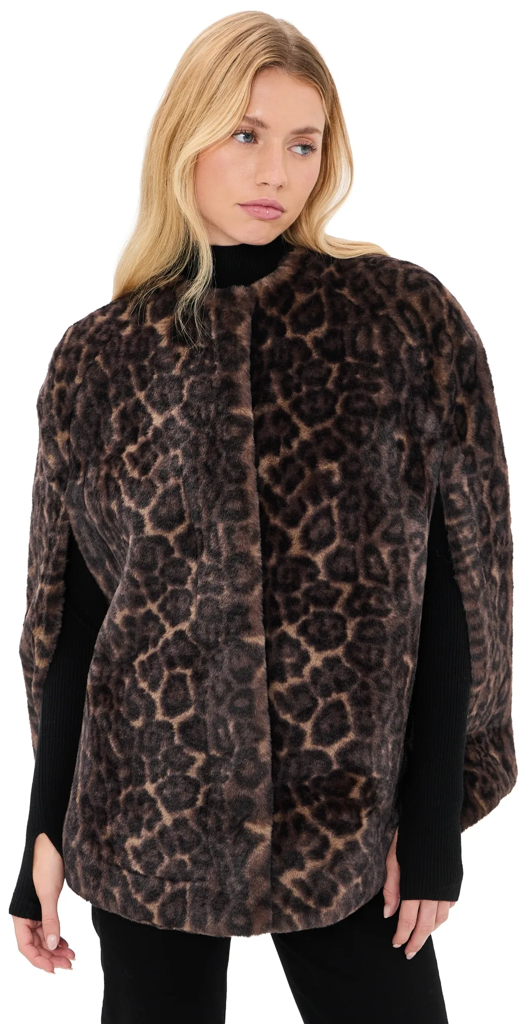Sloane Leopard Cape by Apparis