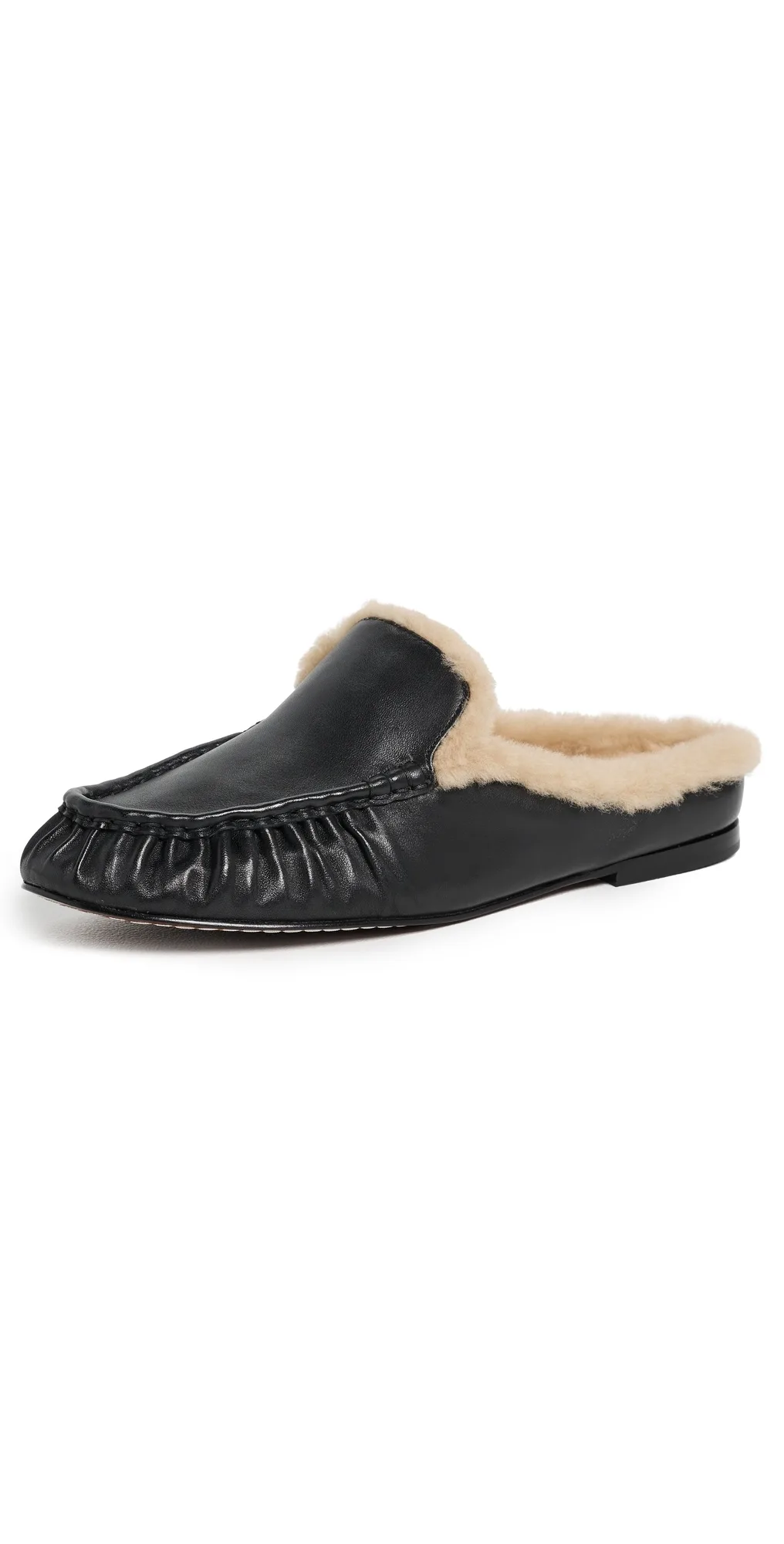 Tevin Shearling Mules by Vince