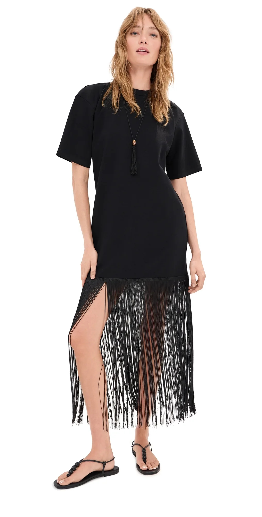 Nico Fringe Dress by LE BOP