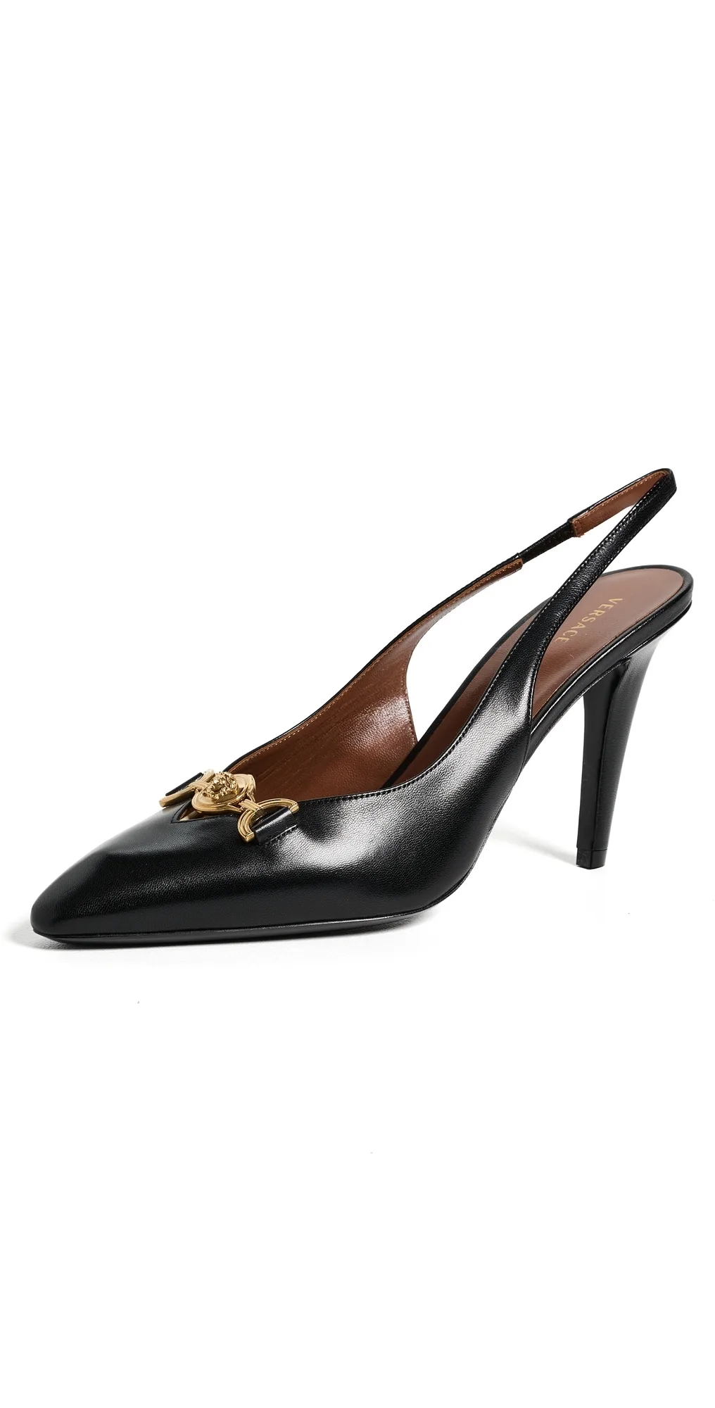 Lamb Leather Sling Back Heels