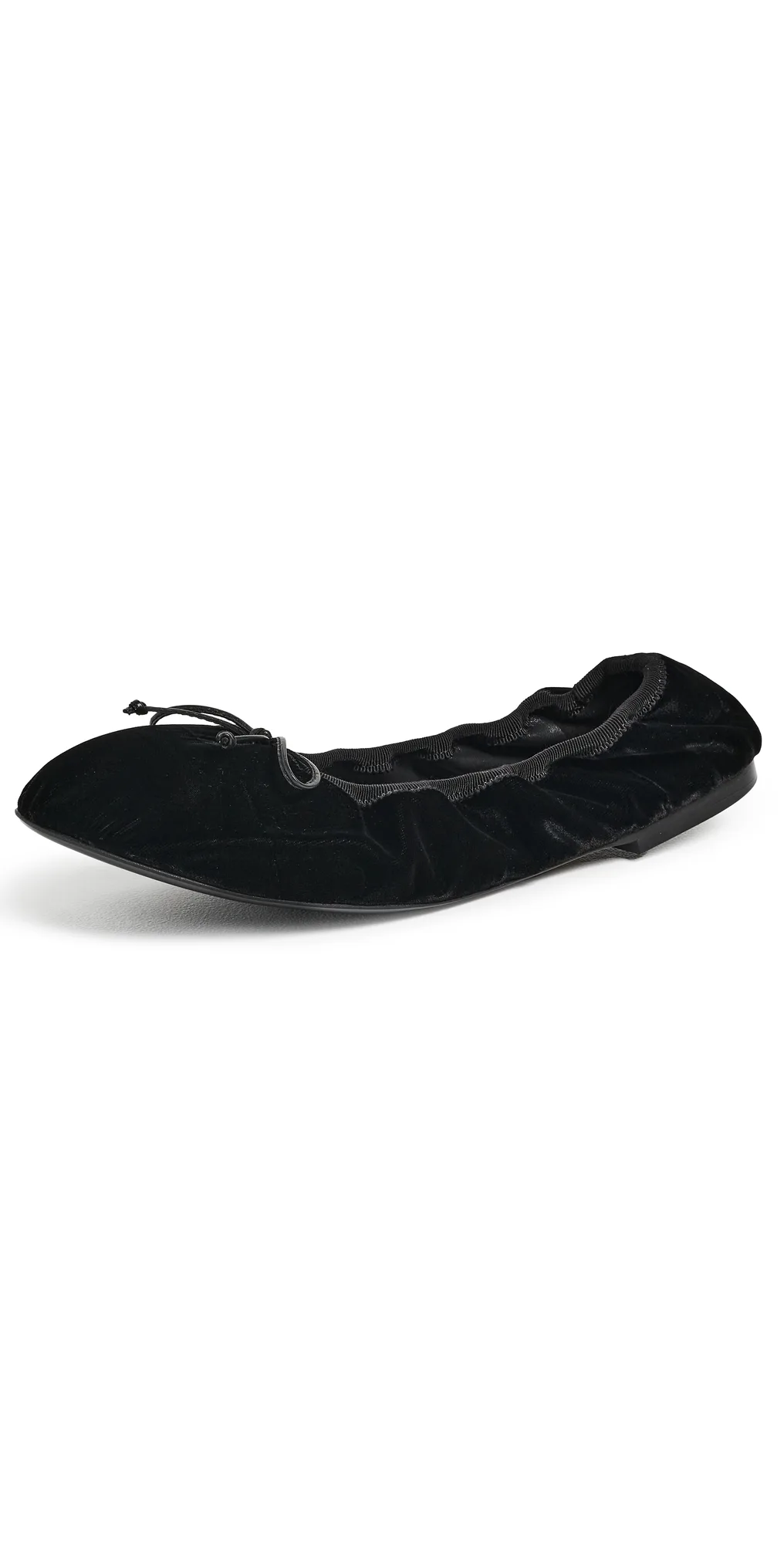 Nia Velvet Ballet Flats by Stuart Weitzman