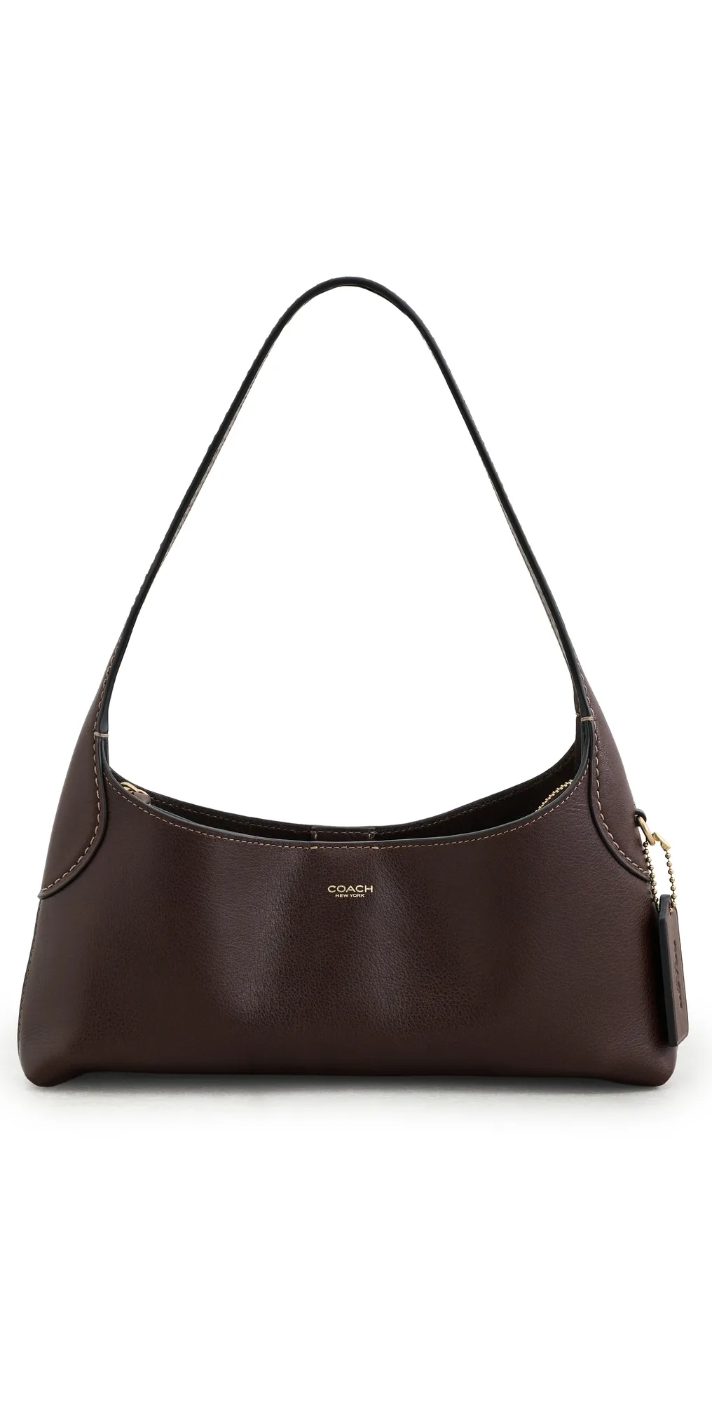 Natural Grain Leather Brooklyn 26 Shoulder Bag by Coach