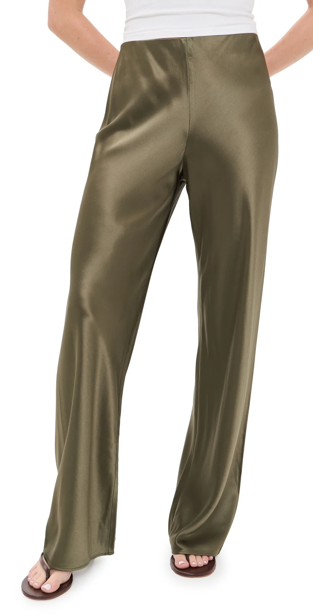 Bristol Satin Pants by Cami NYC