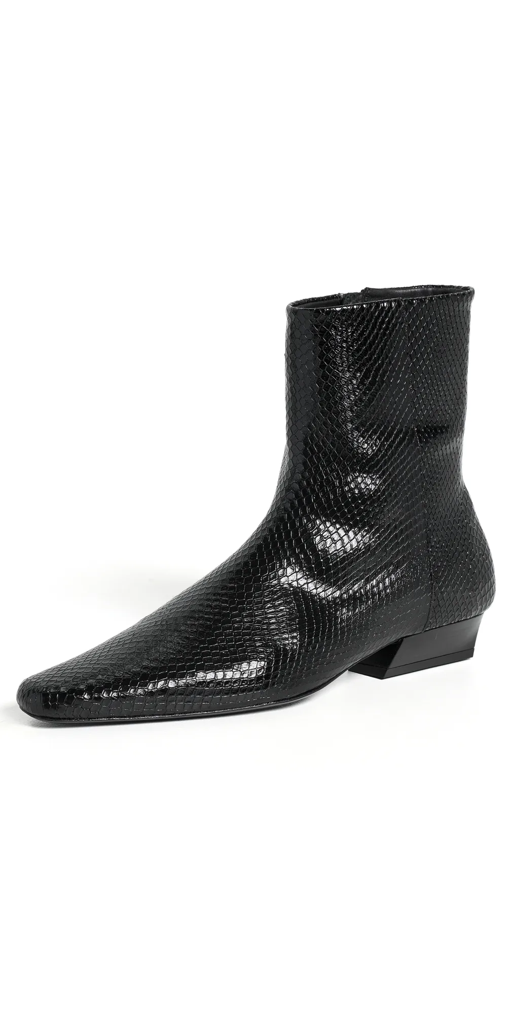 Wally Flat Ankle Boots