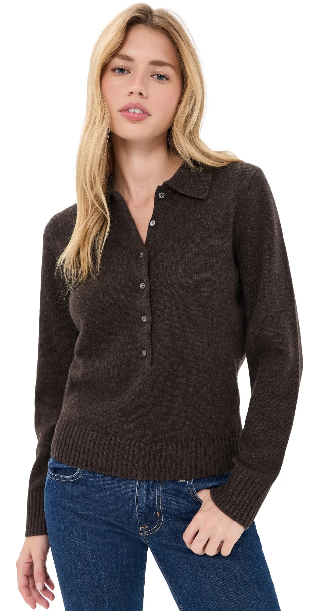 Alice Cashmere Polo by Alex Mill