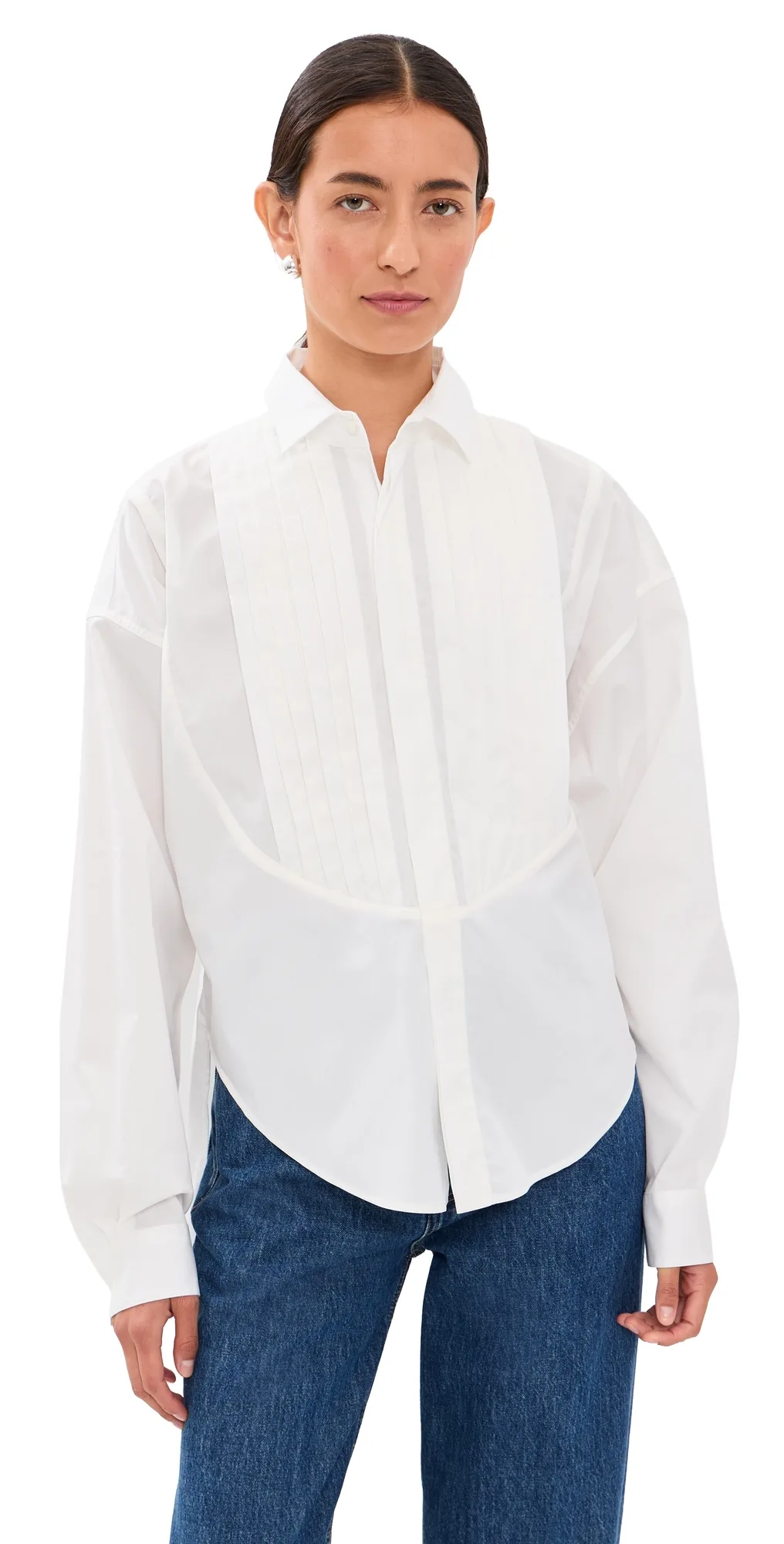 Albert Tailcoat Button Down Shirt by DARKPARK