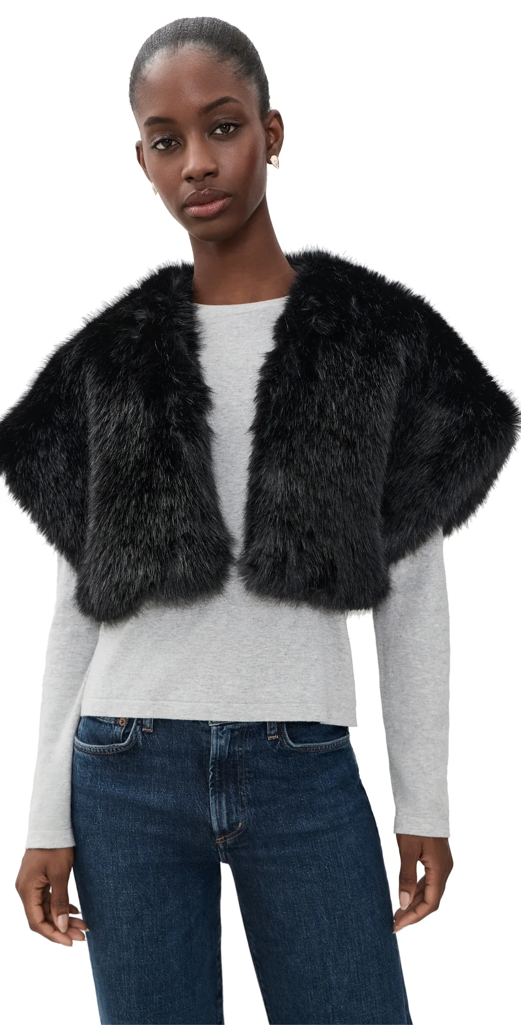 Devin Sable Shrug by Apparis