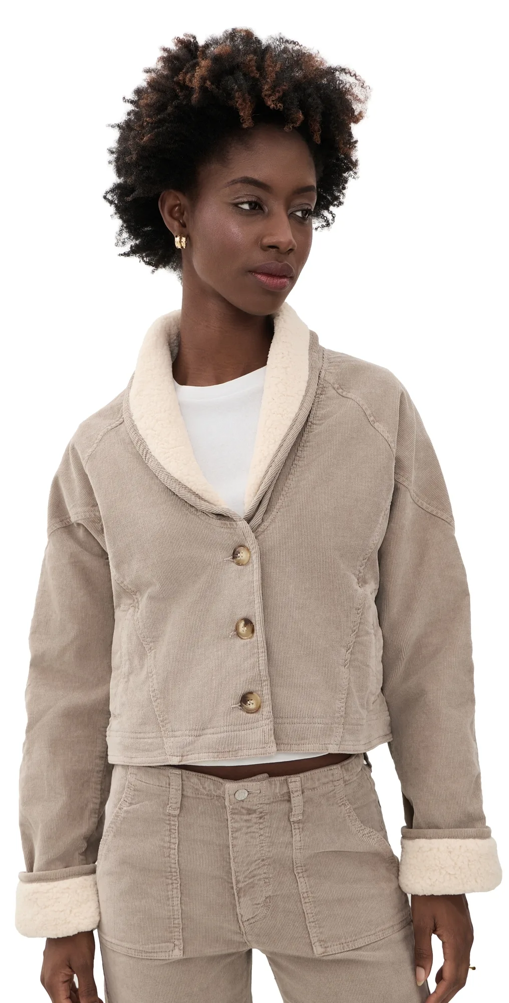 Corduroy Eden Jacket by LE JEAN