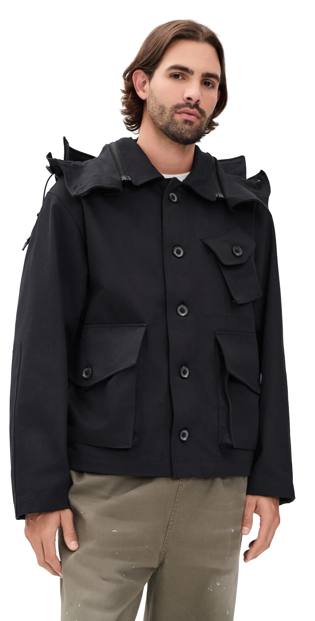 Twill Utility Jacket by Y-3