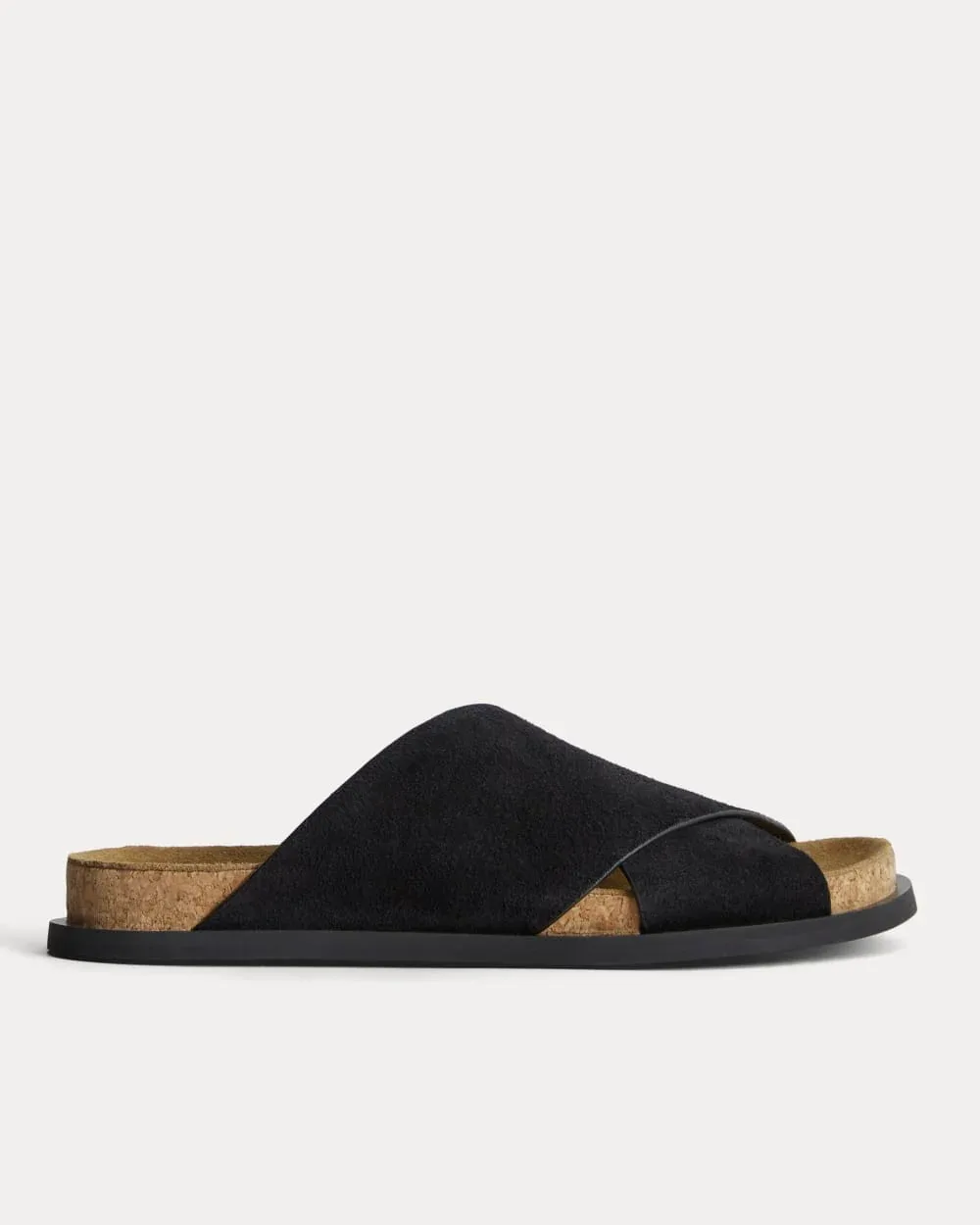 Suede Crossover Sandal by Everlane