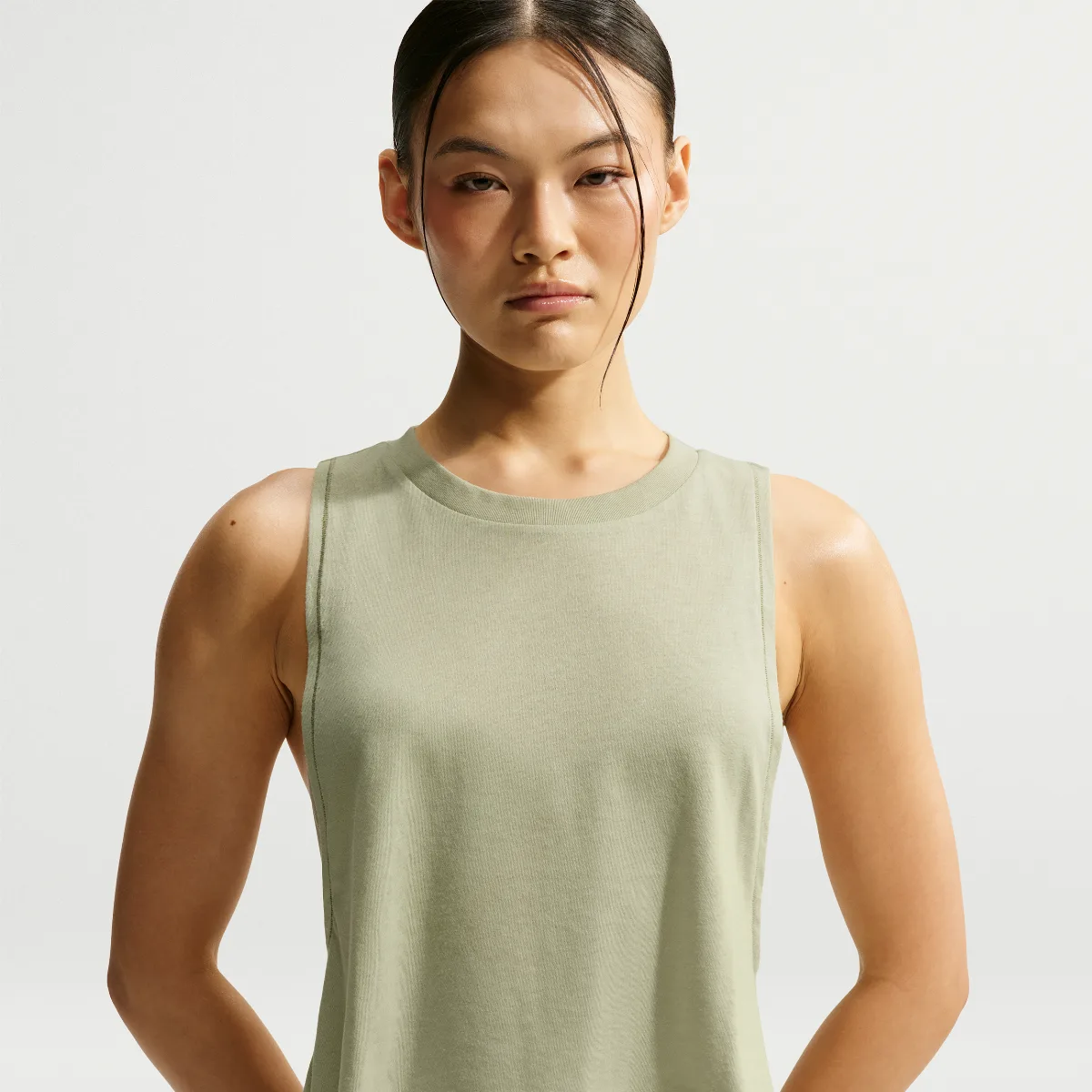 Nike SKIMS Performance Cotton Blend Cropped Tank Top by Nike