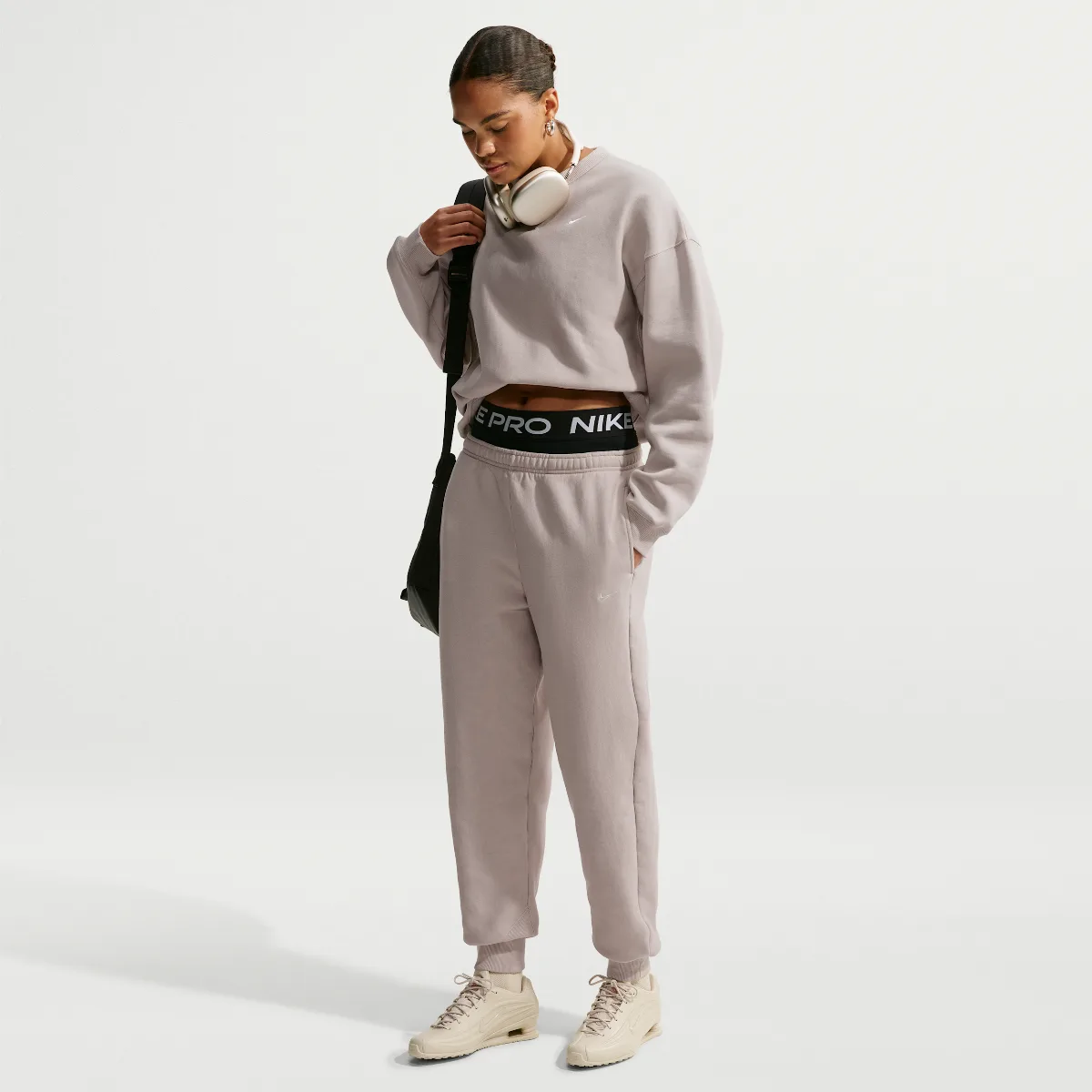 Studio Fleece Heavyweight Oversized High-Rise Jogger Pants by Nike