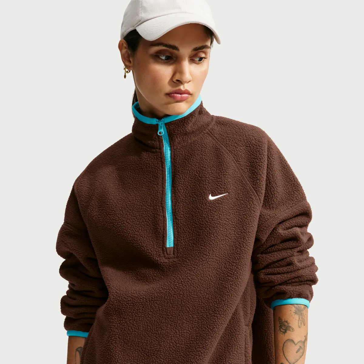 Sportswear Oversized Fleece Top by Nike