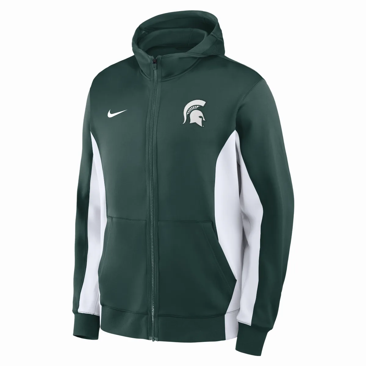 Michigan State Courtside Dri-FIT College Full-Zip Jacket by Nike