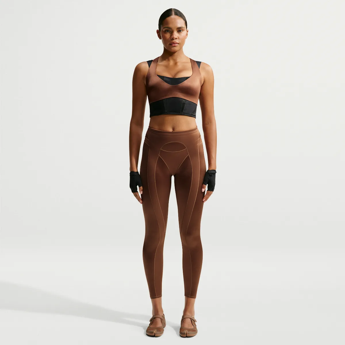 Nike SKIMS Satin Shine High-Waisted 26 Leggings by Nike