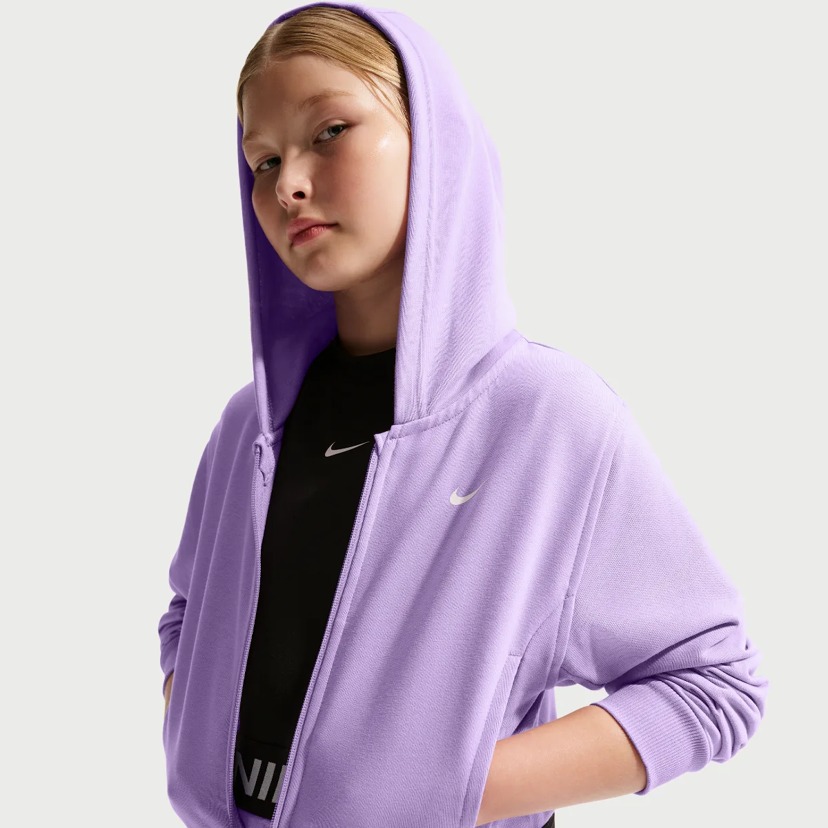 Nike Pro Fleece Dri-FIT Full-Zip Hoodie by Nike