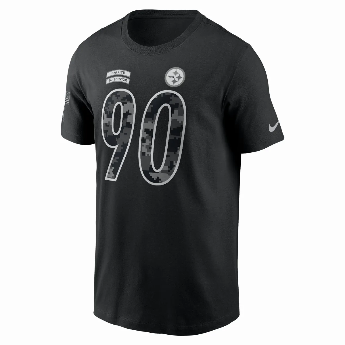 T.J. Watt Pittsburgh Steelers Salute to Service NFL T-Shirt by Nike