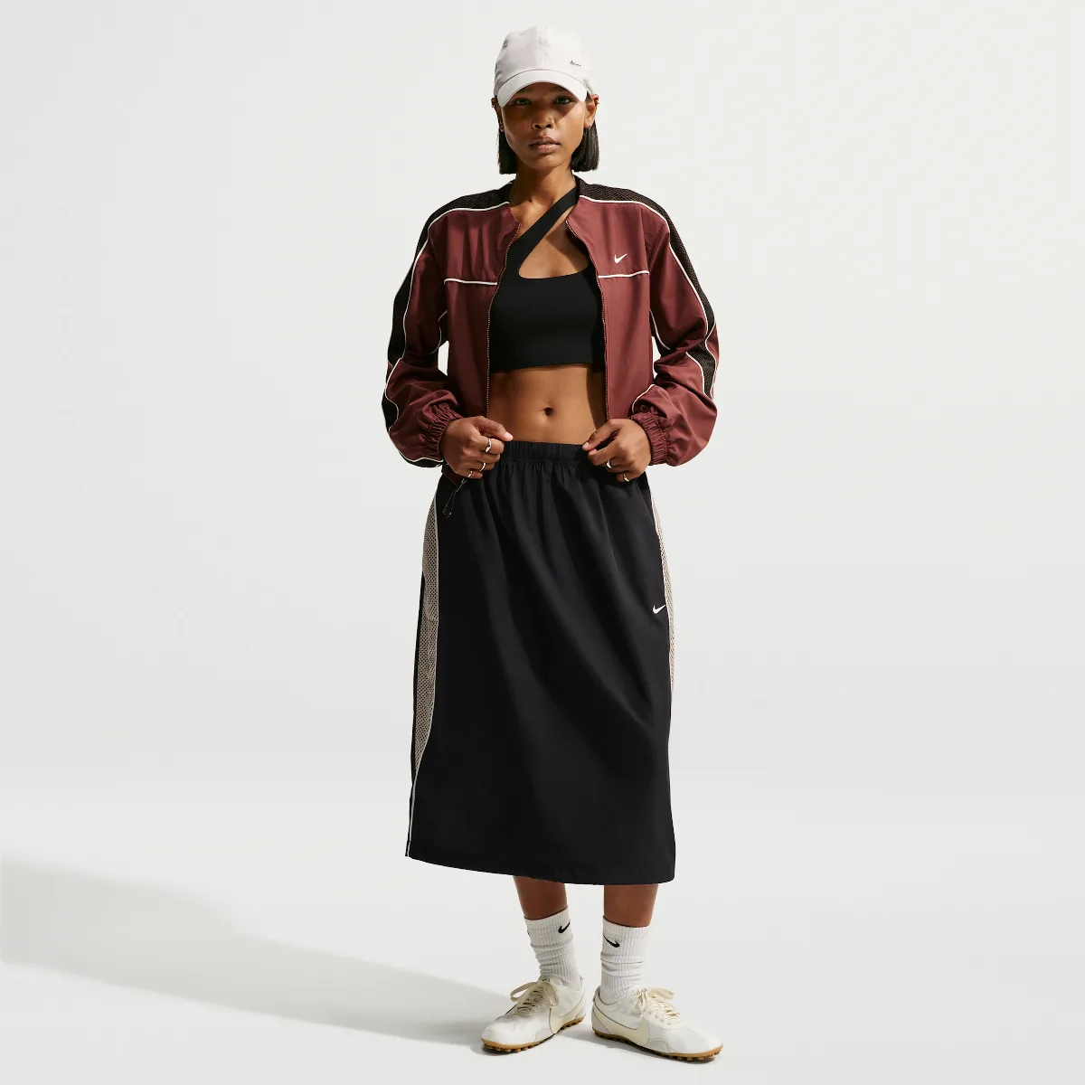 Sportswear Loose Parachute Midi Skirt by Nike
