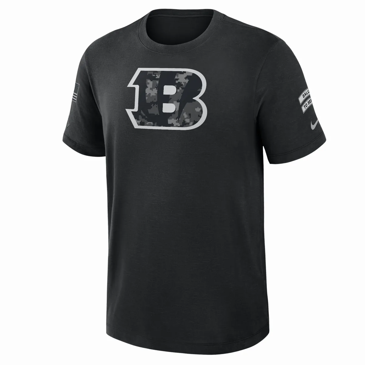 Cincinnati Bengals Salute to Service Slub Dri-FIT NFL T-Shirt by Nike