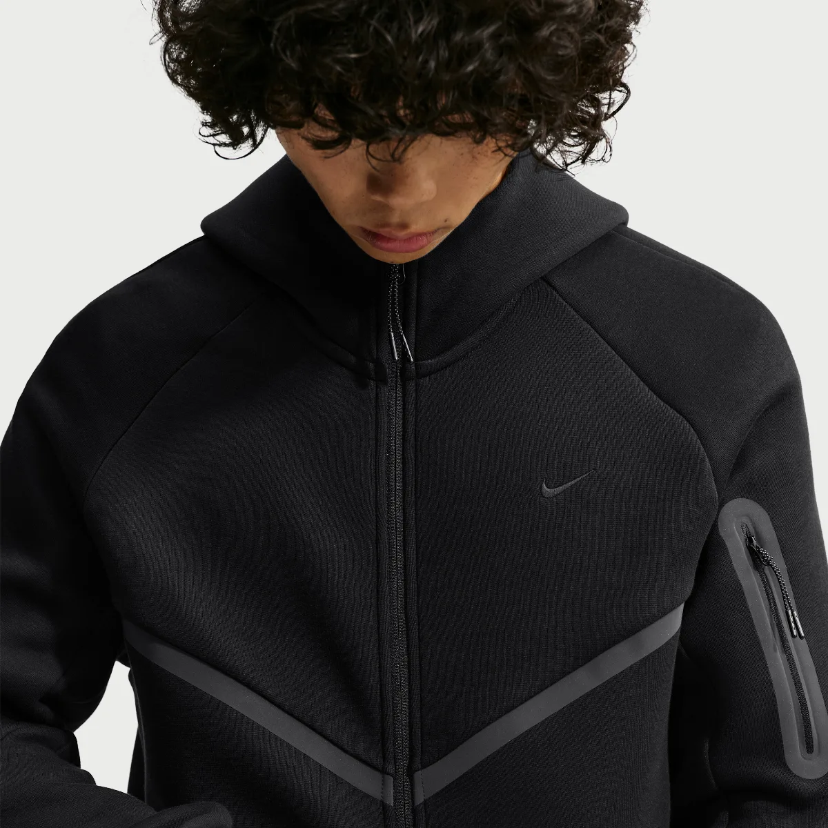 Tech Fleece Full-Zip Windrunner Jacket with Reflective Accents by Nike