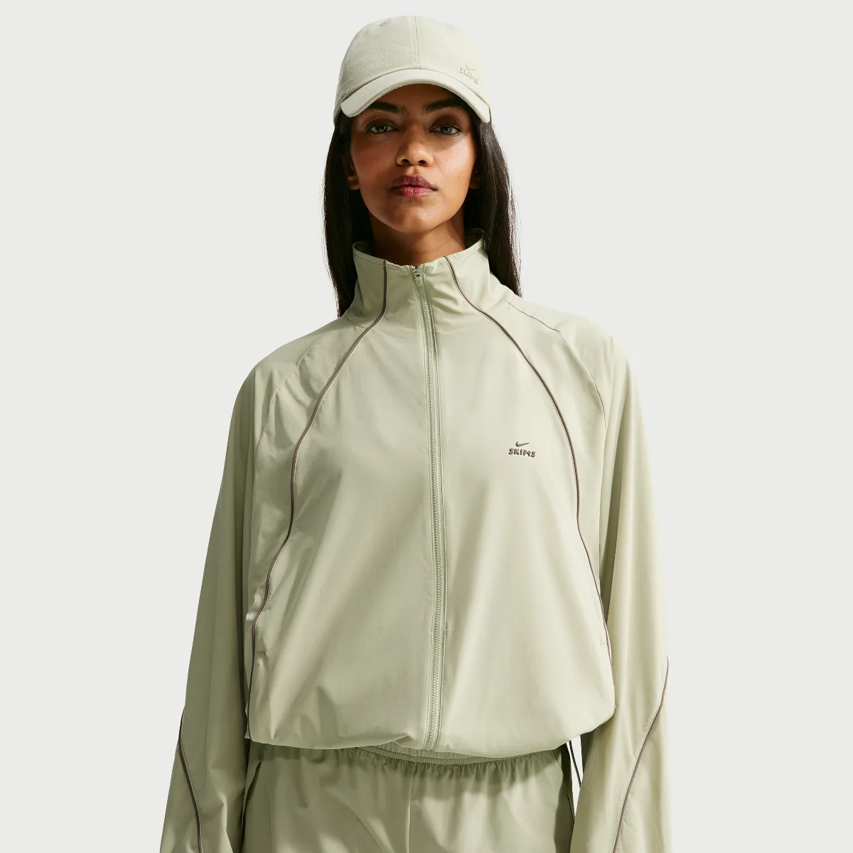 Nike SKIMS Stretch Nylon Oversized Jacket