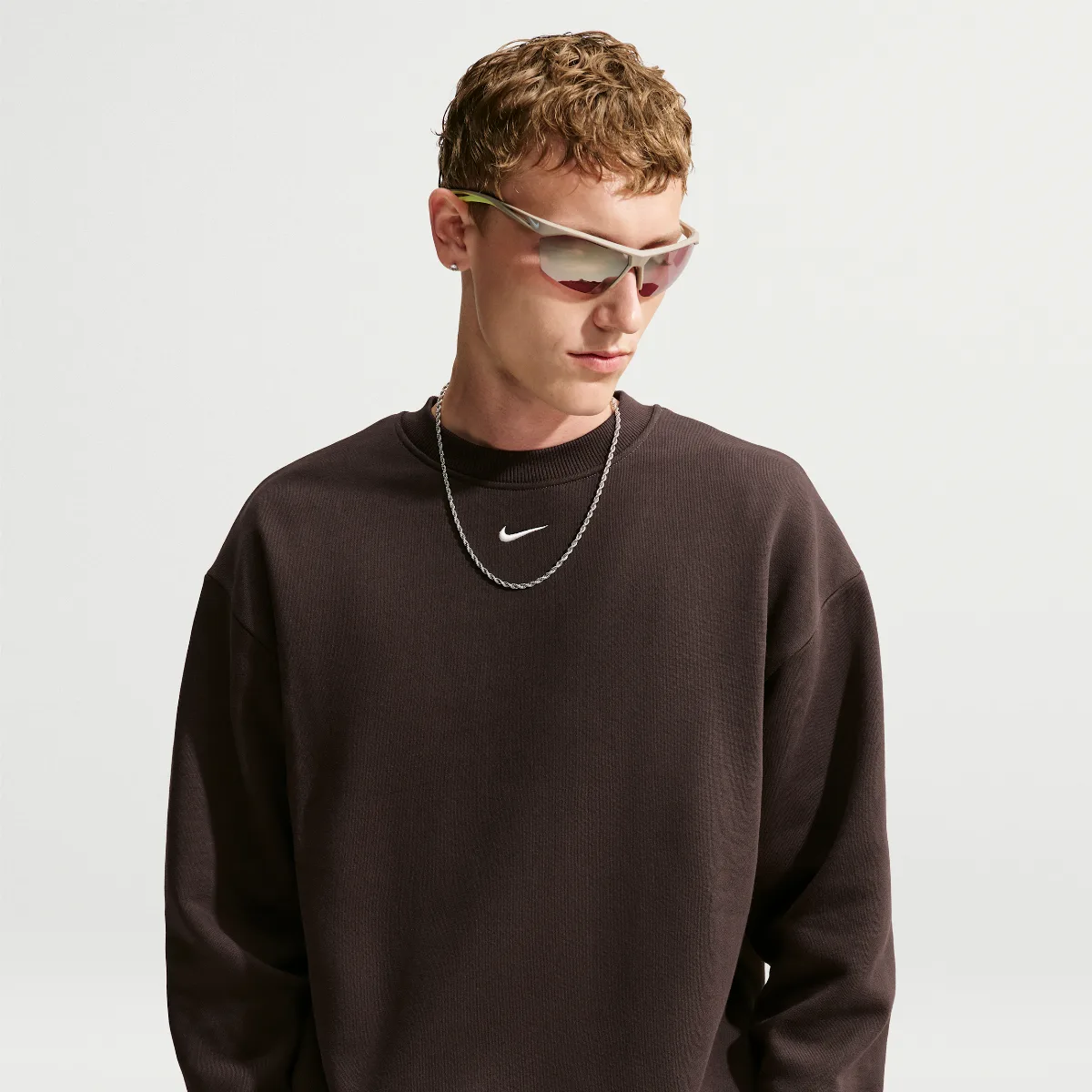 Solo Fleece Crew-Neck Sweatshirt