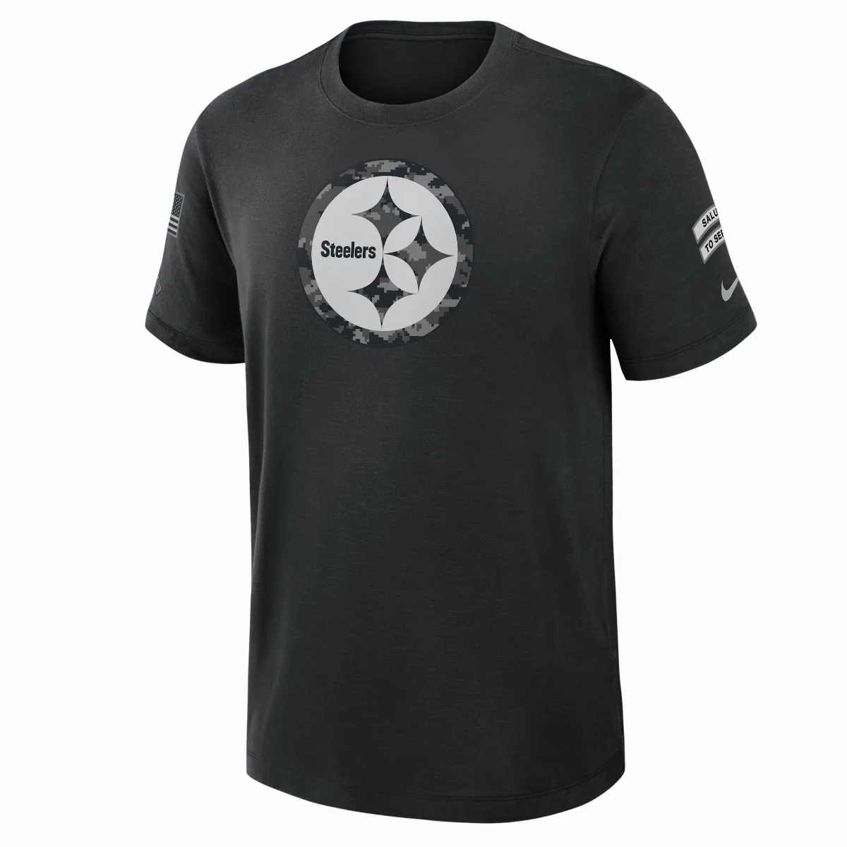 Pittsburgh Steelers Salute to Service Slub Dri-FIT NFL T-Shirt by Nike
