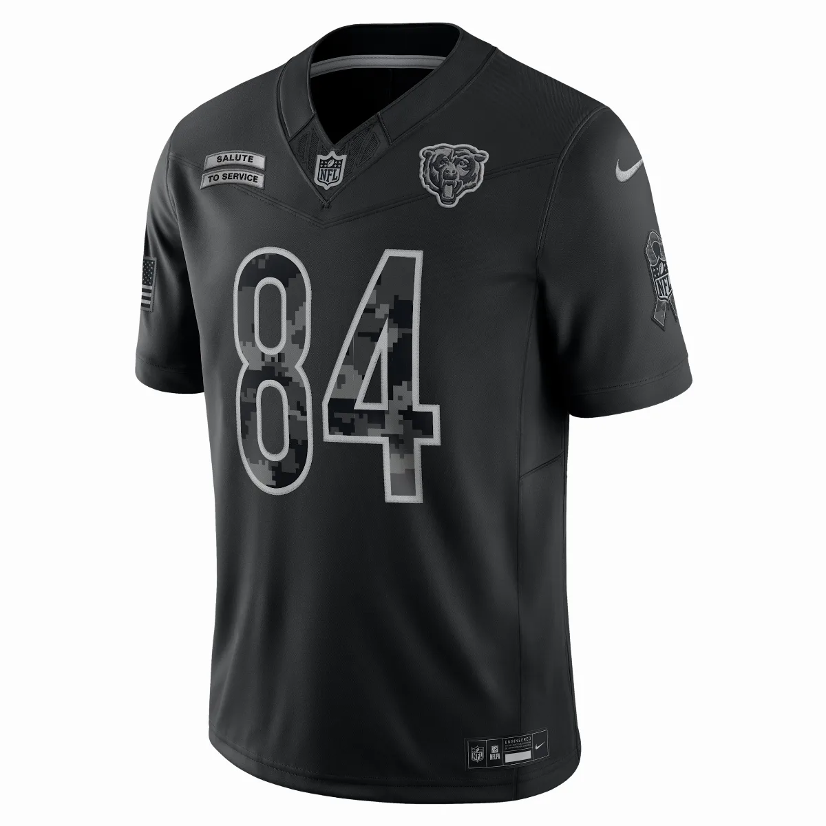 Colston Loveland Chicago Bears Salute to Service Dri-FIT NFL Limited Jersey by Nike