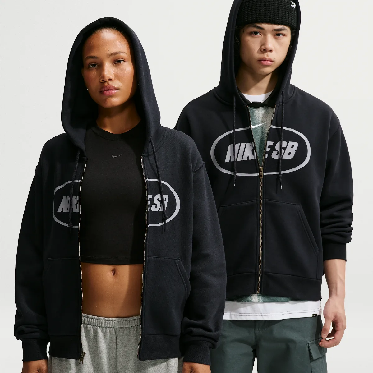 Nike SB Fleece Full-Zip Skate Hoodie by Nike