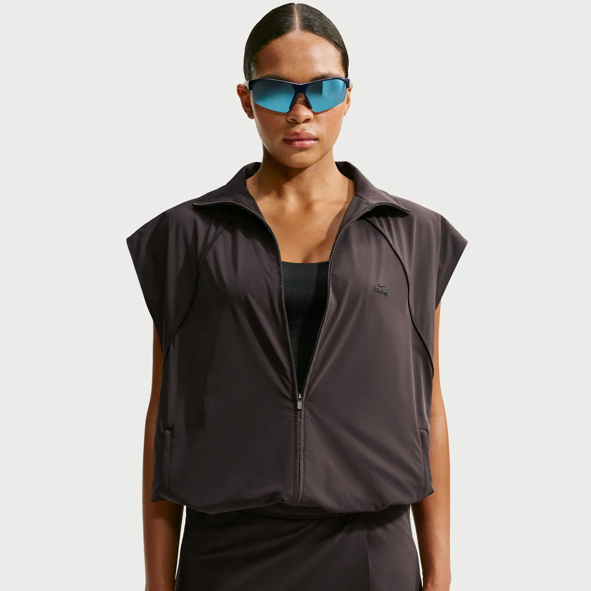 Nike SKIMS Stretch Nylon Oversized Vest by Nike