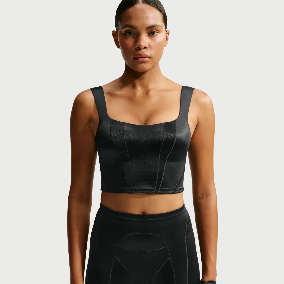 Nike SKIMS Satin Shine Cropped Tank Top by Nike