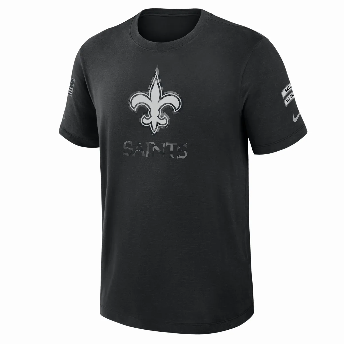 New Orleans Saints Salute to Service Slub Dri-FIT NFL T-Shirt by Nike