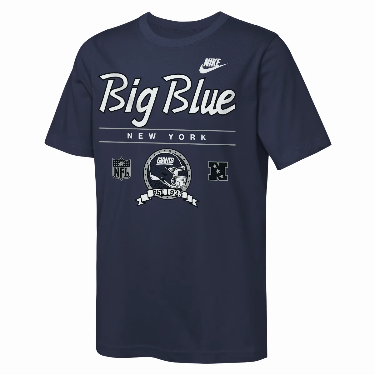 New York Giants Rewind Hometown Slub Dri-FIT NFL T-Shirt by Nike