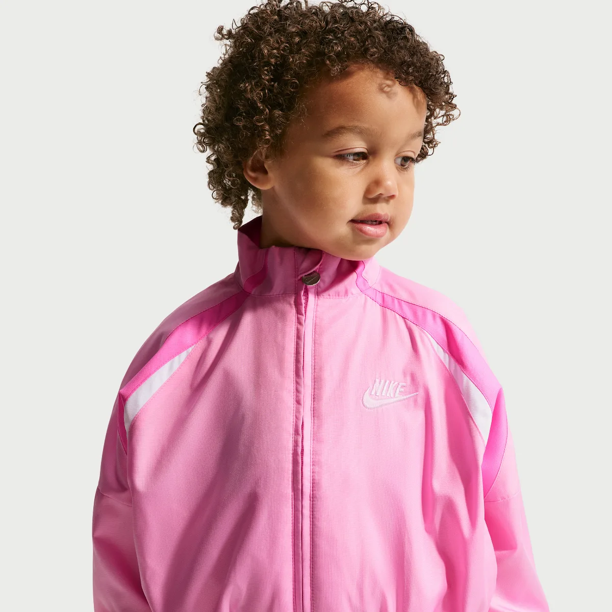 Colorblocked Hoodless Jacket by Nike