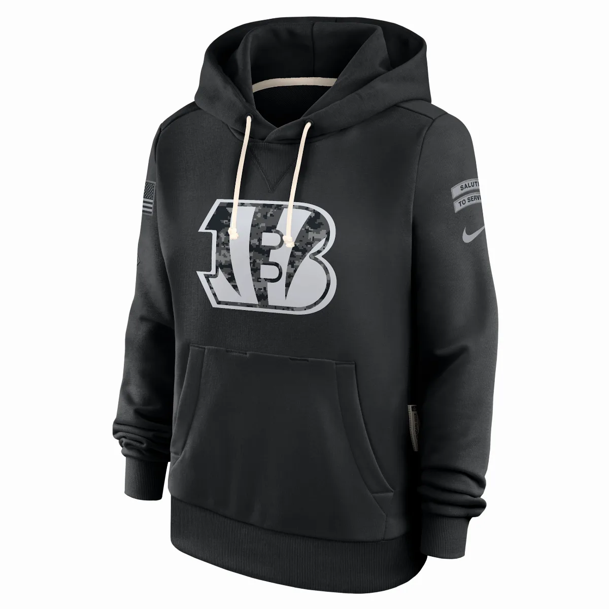 Cincinnati Bengals Salute to Service Sideline Dri-FIT NFL Pullover Hoodie