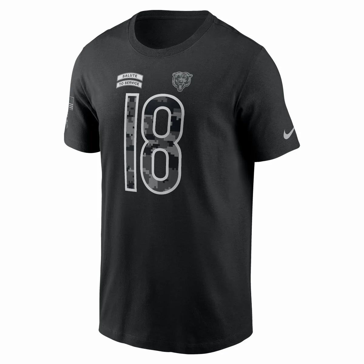 Caleb Williams Chicago Bears Salute to Service NFL T-Shirt by Nike