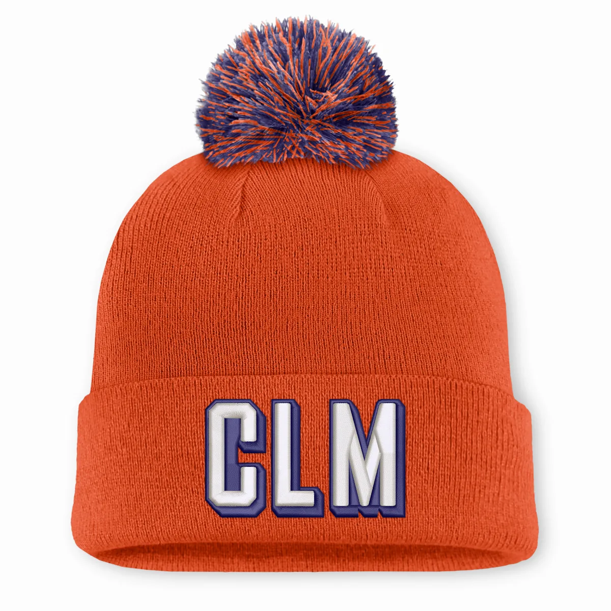 Clemson Peak College Cuffed Beanie by Nike