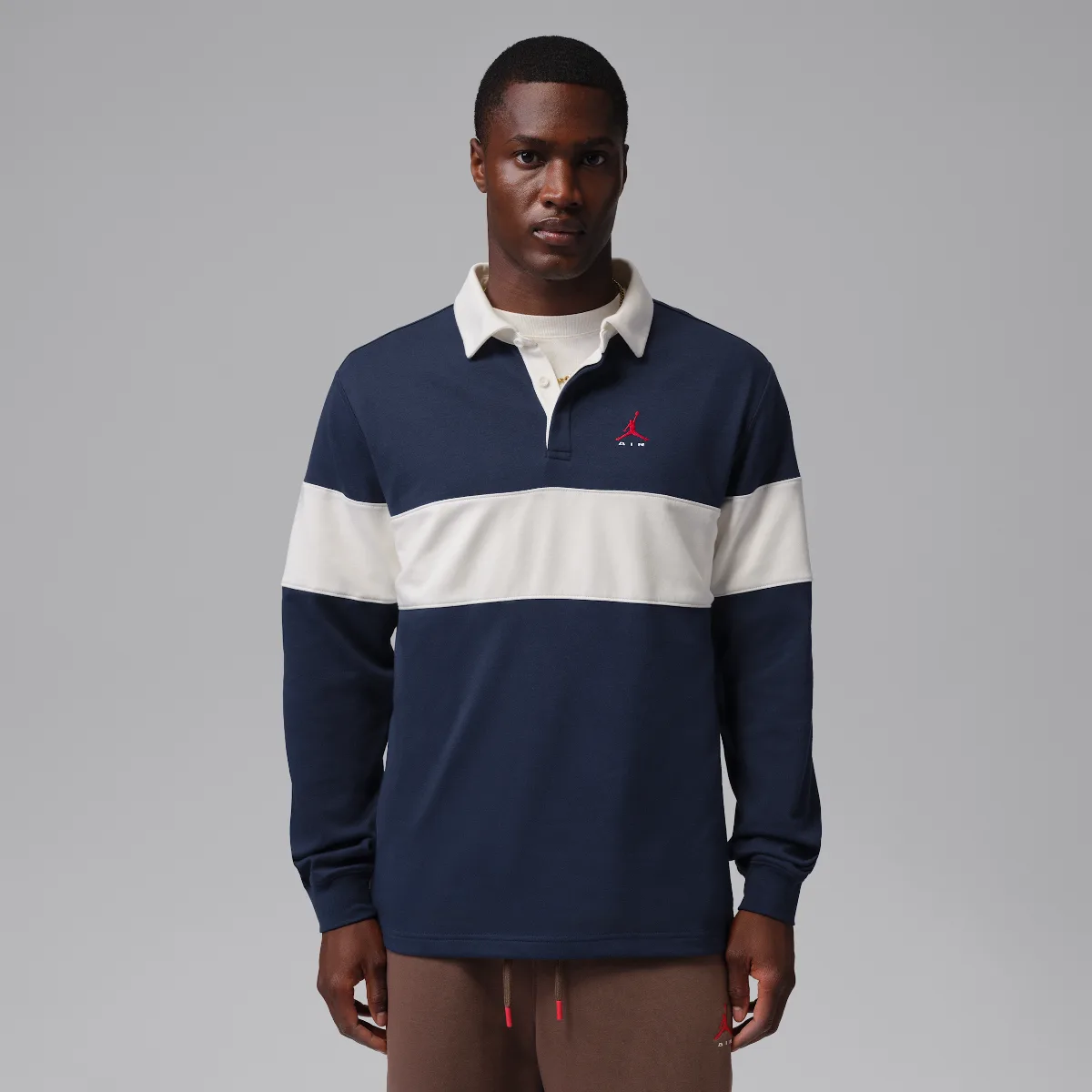 Jordan Brooklyn Long-Sleeve Polo