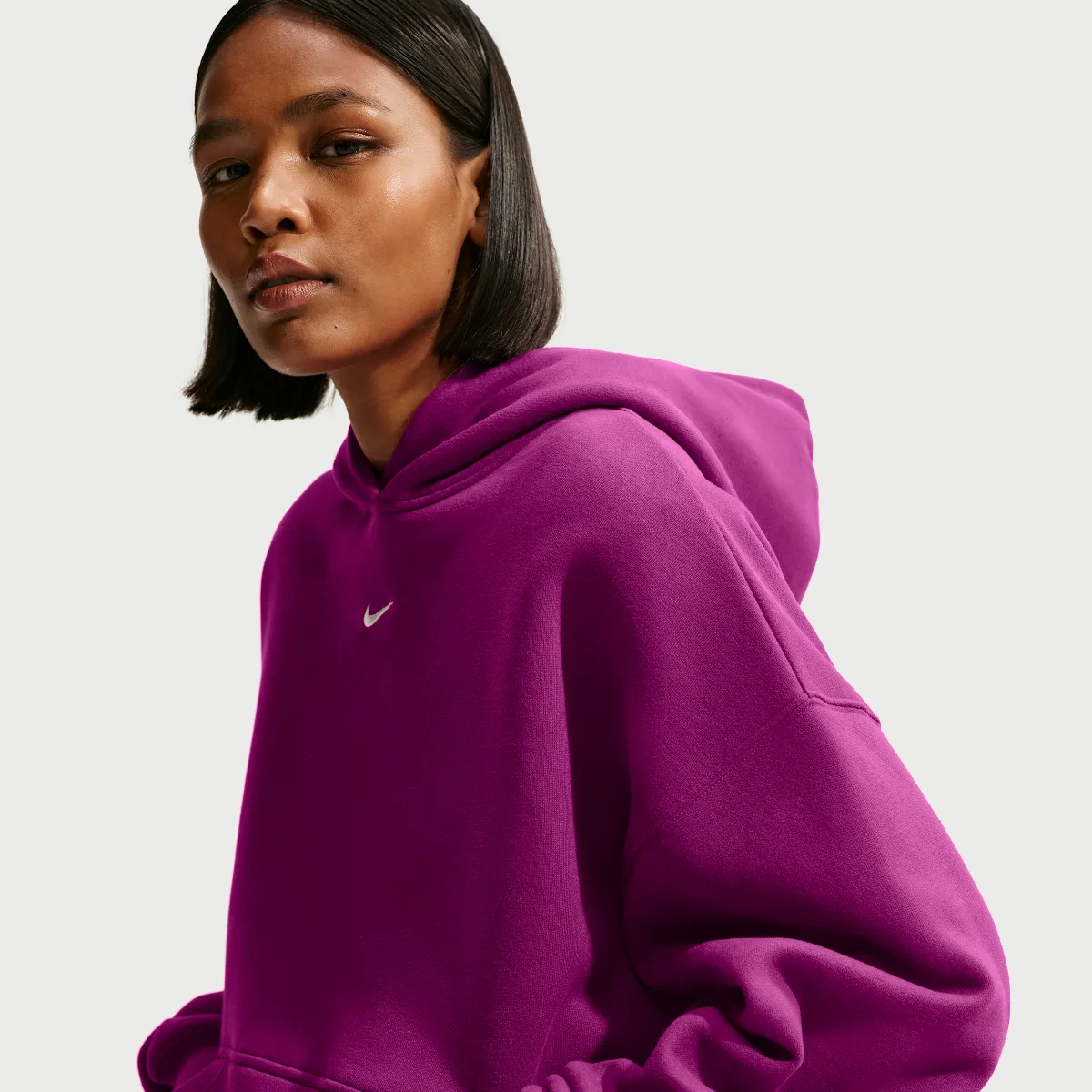 Studio Fleece Medium Weight Oversized Pullover Hoodie