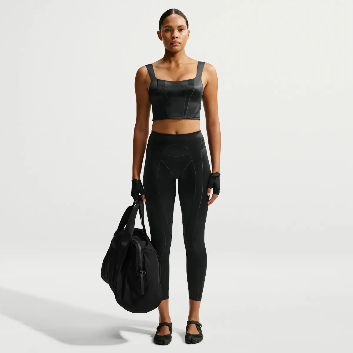 Nike x SKIMS Satin Shine High-Waisted 26" Leggings by Nike