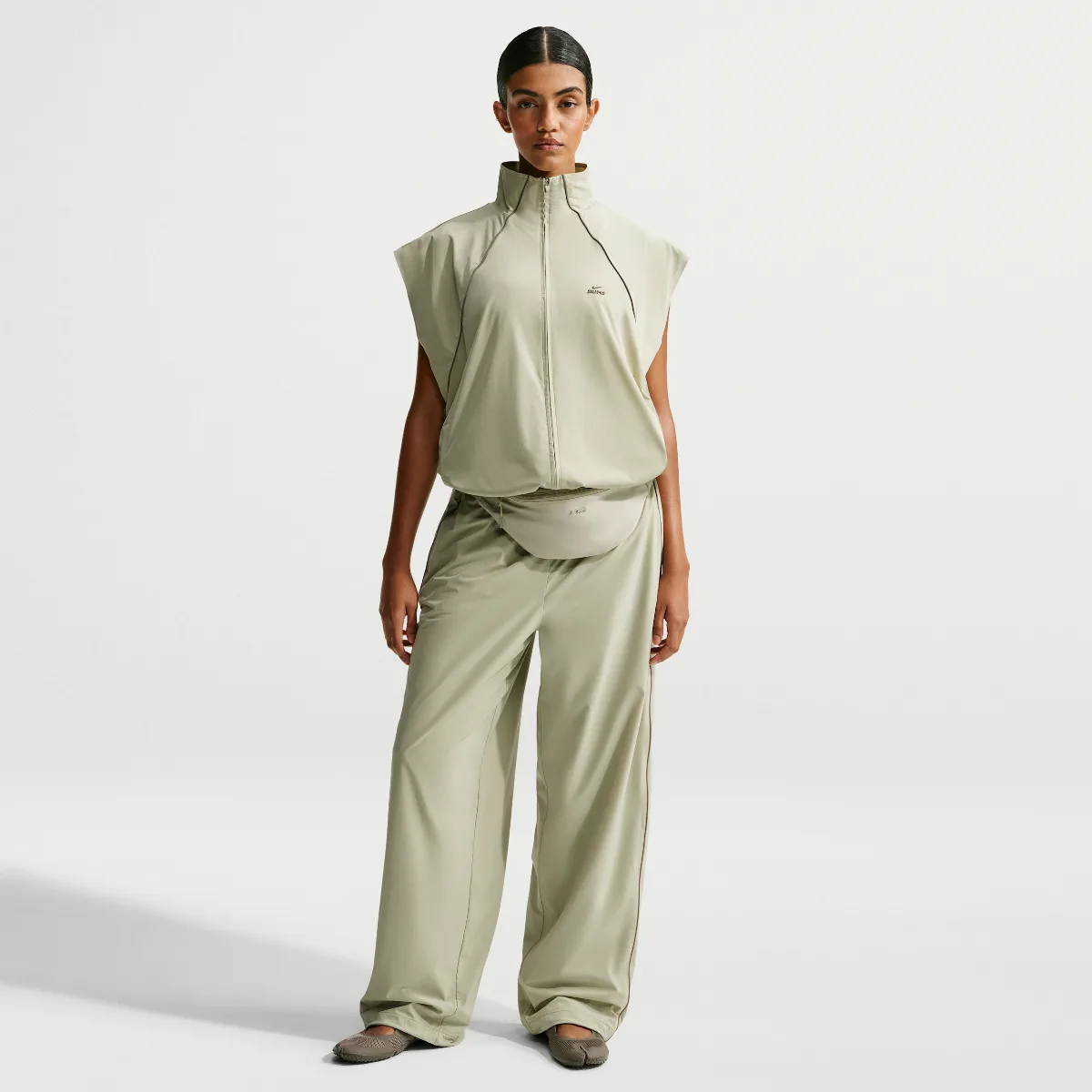 Nike x SKIMS Stretch Nylon Oversized Pants by Nike