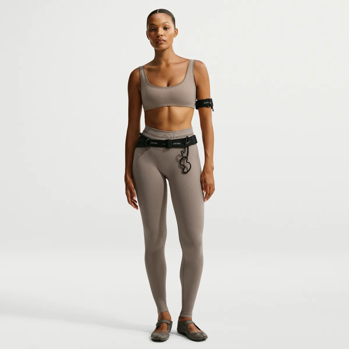 SKIMS Ribbed Seamless High-Waisted 26 Leggings by Nike