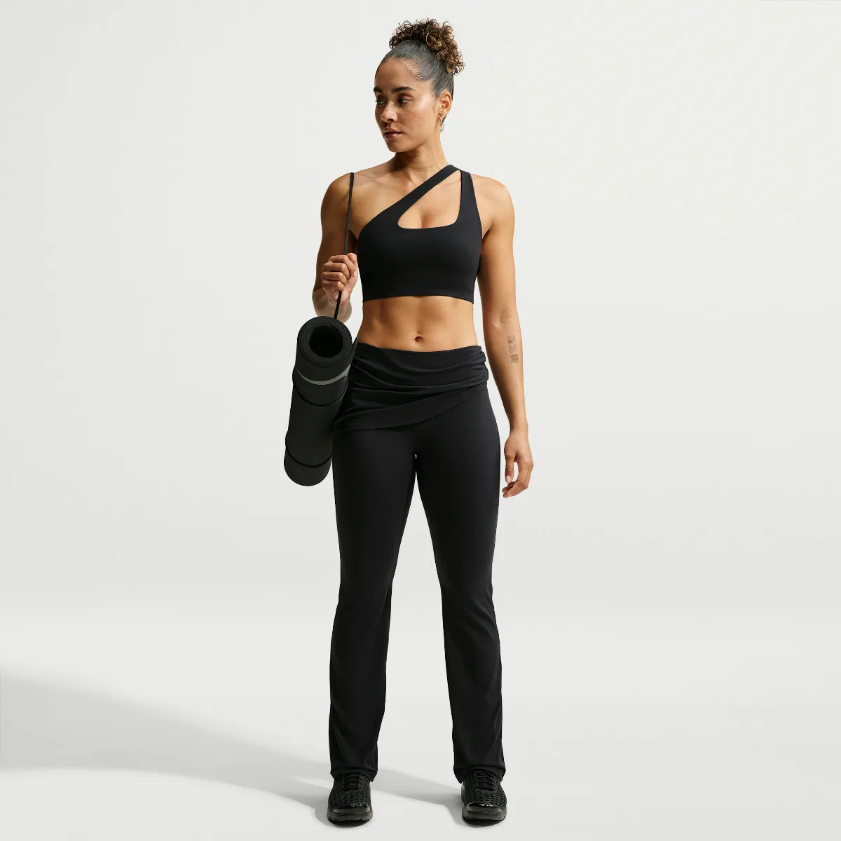 Zenvy Dri-FIT Mid-Rise Pants with Layered Skirt by Nike