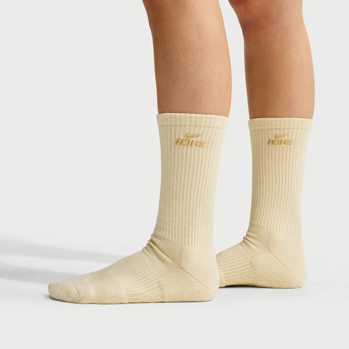 Nike SKIMS Dri-FIT Pilates Grip Crew Socks (1 Pair) by Nike