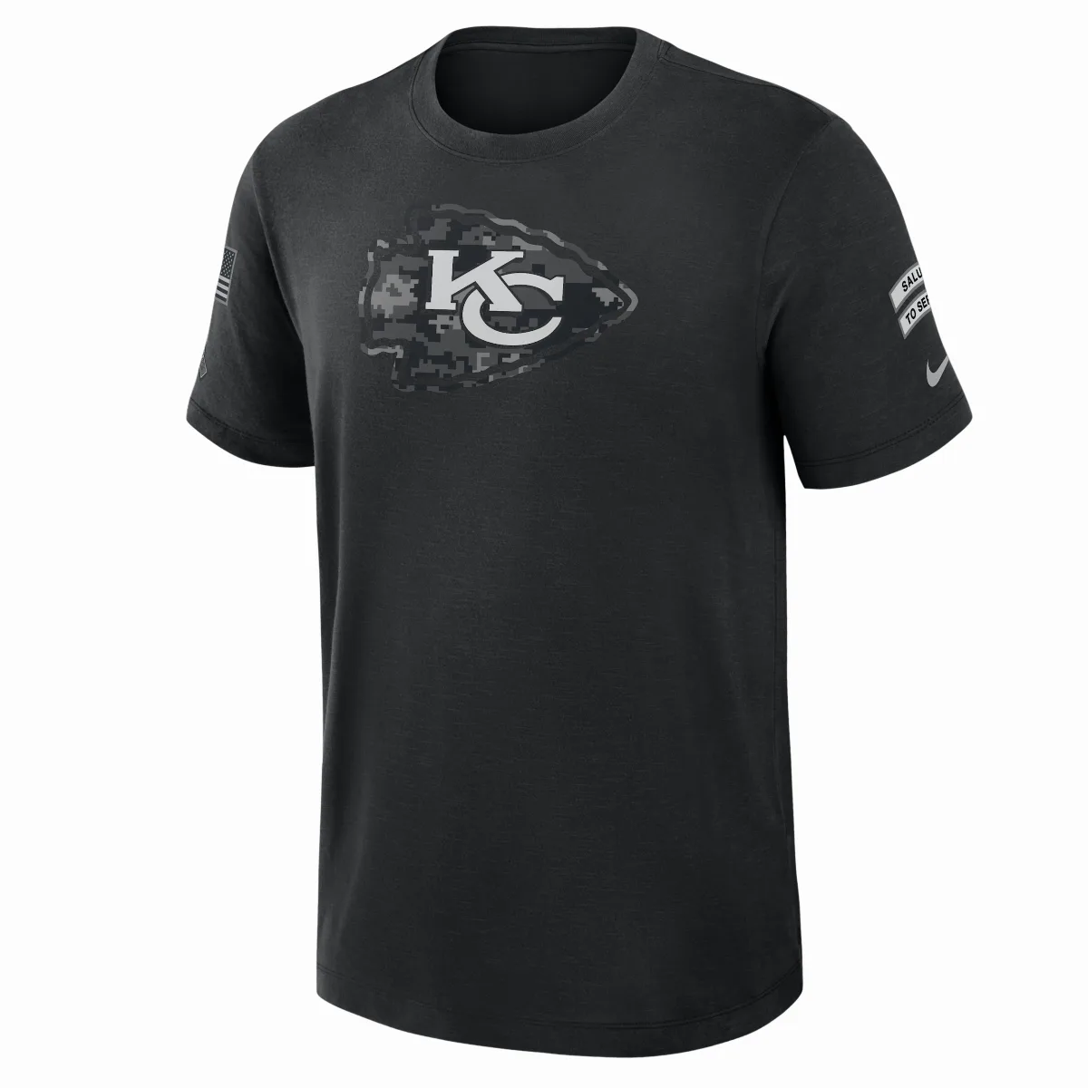 Kansas City Chiefs Salute to Service Slub Dri-FIT NFL T-Shirt by Nike