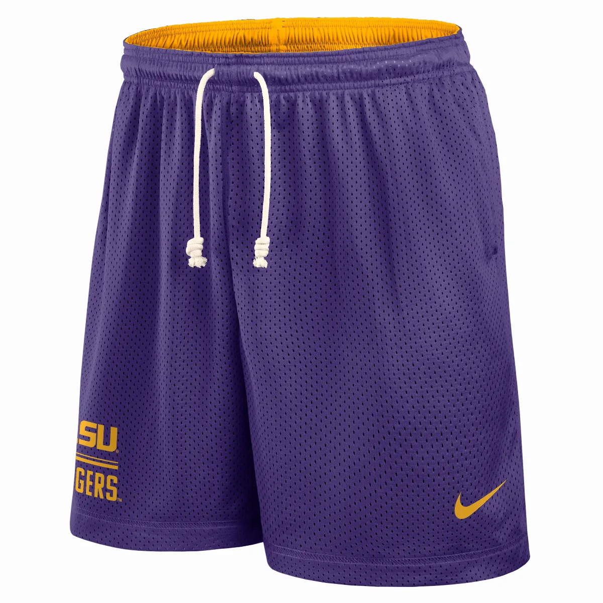 LSU Courtside Dri-FIT College Reversible Shorts by Nike