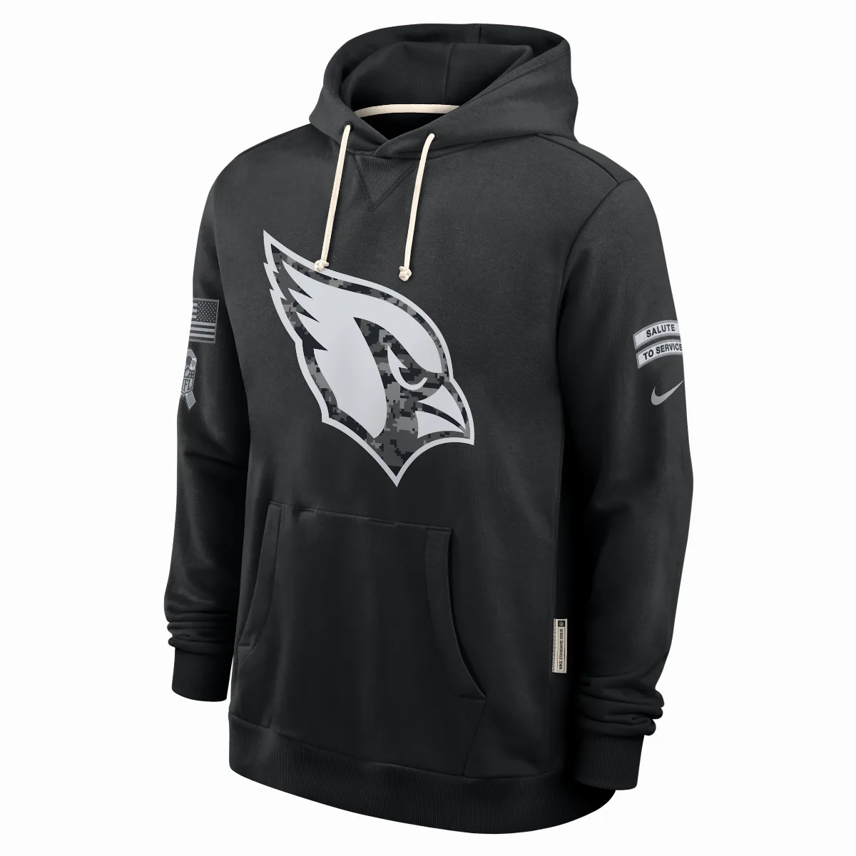 Arizona Cardinals Salute to Service Sideline Dri-FIT NFL Pullover Hoodie by Nike